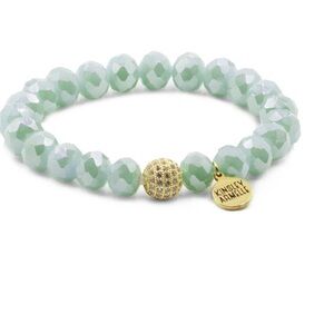Kinsley Armelle Rian Collection Mint Beaded Bracelet NWOT